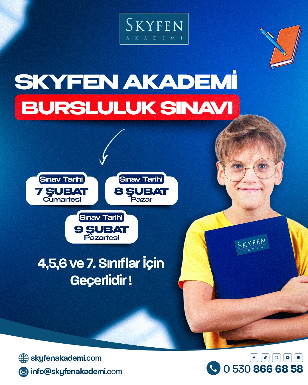 Skyfen Akademi'de Bursluluk Sınavı